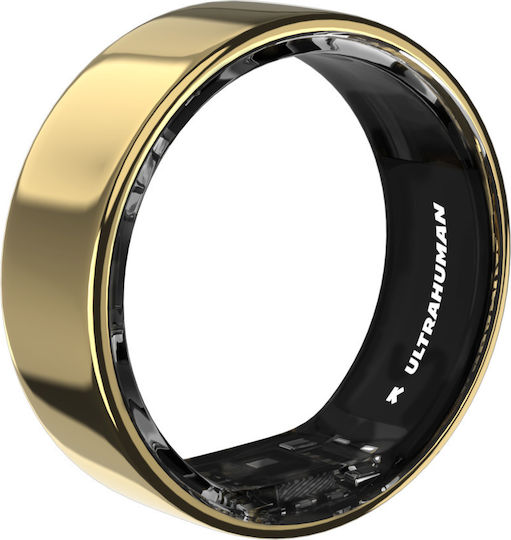 Ultrahuman Air Smart Ring 15.7mm Αδιάβροχο με Παλμογράφο Χρυσό