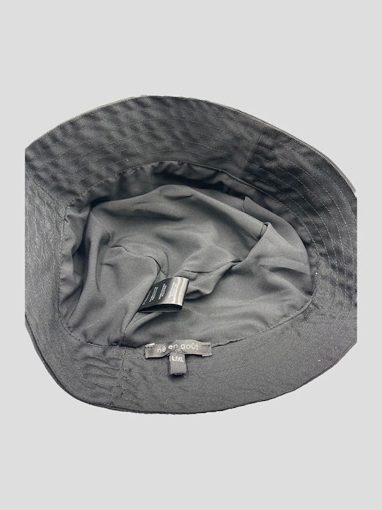 Ne En Aout Fabric Men's Hat Style Bucket Black