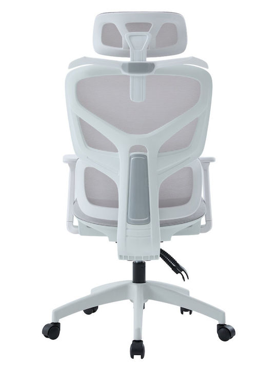 Freebox Office Chair with Recline and Adjustable Arms White