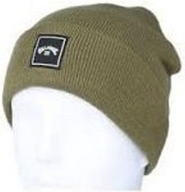 Stacked Beanie Unisex Căciulă Tricotată în Culoare Verde