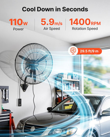 Vevor Wall Mounted Bathroom Ventilator