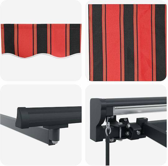 vidaXL Markisenrahmen Orange