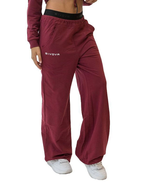 Παντελόνι Φόρμας Burgundy