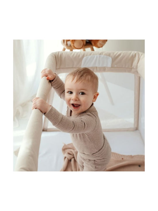 Bo Jungle Babybett Mit 2 Ebenen Mit Matratze Weiß