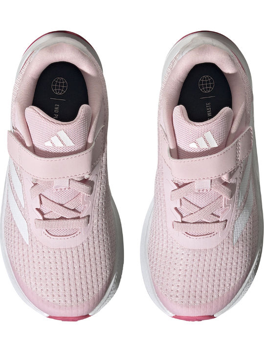 Duramo Duramo SL EL K Kids Sports Shoes Running with Hoop & Loop Closure Clear Pink / Cloud White / Pink Fusion
