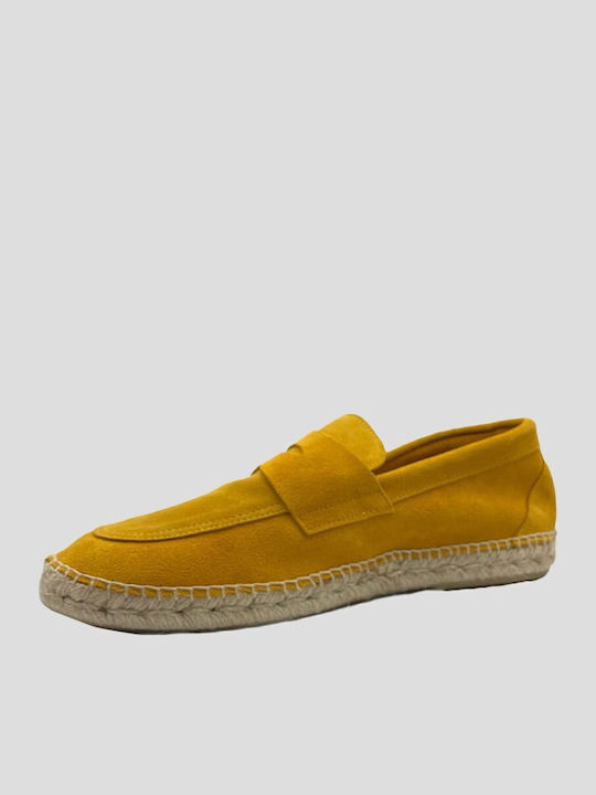 Men's Moccasins in Blonde Colour