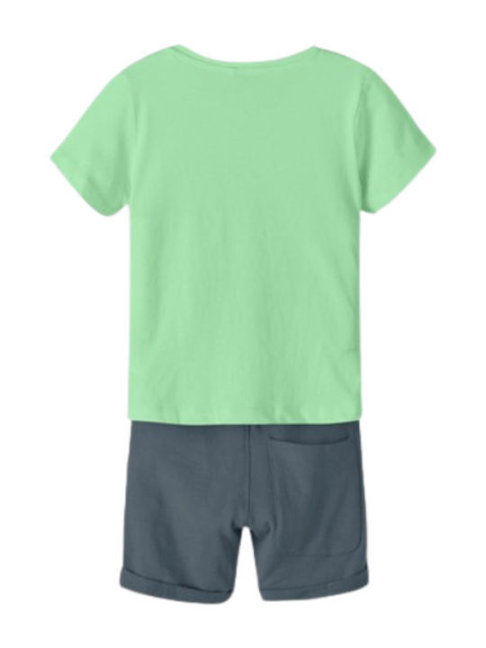 Set Pentru Copii Cu Pantaloni Vară 2 Bucăți Gri