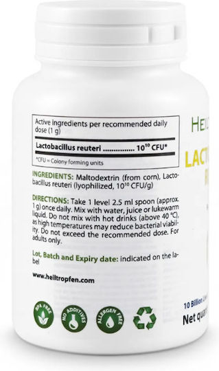Heiltropfen Lactobacillus Reuteri Συμπλήρωμα με Προβιοτικά 100gr
