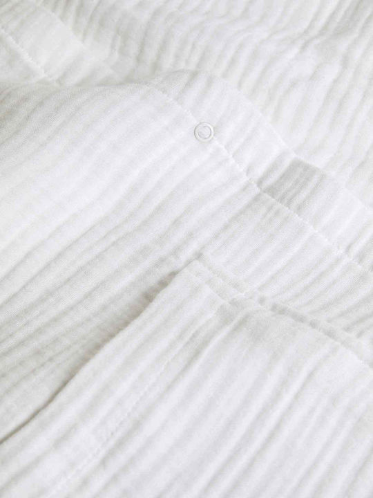 Aigaion Cotton White Beach Poncho