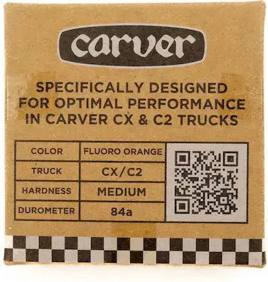 Carver Busing Set Cx/c2 Medium Orange Glo