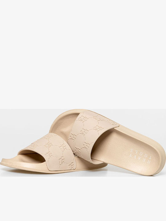 Damen Zehentrenner in Beige Farbe
