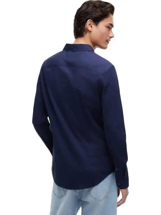 Tommy Hilfiger Πουκάμισο Navy Μπλε