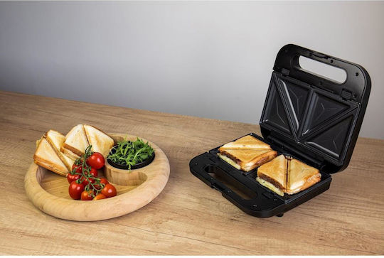 Sandwich Maker Grill with Removable Plates 800W Black