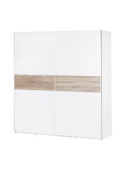 Polihome Rimino Rechteckiges Garderobe Regal aus Spanplatte 89x48x2cm 163035349 2 Stück