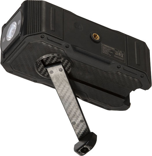 PerfectPro E-100 Tischplatte Radio Batteriebetrieb DAB+ Schwarzes