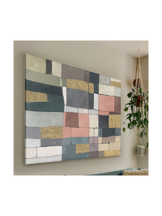 Zonas 788625 – Ζωγραφικός Πίνακας Acrylic 120x160cm Χρυσές Λεπτομέρειες