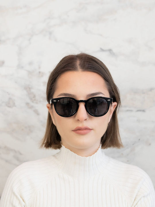 Monte Napoleone Black Sunglasses With Frame