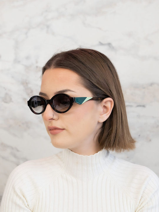 Monte Napoleone Women's Sunglasses with Brown Frame and Brown Lenses MN522634-C2