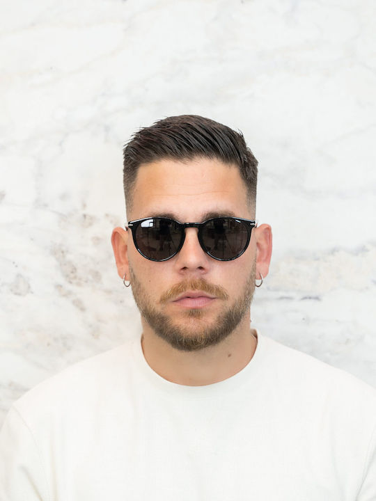 Monte Napoleone Black Sunglasses With Frame