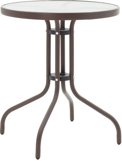 Pakketo Garten- und Outdoor-Möbelsets für kleinen Balkon Watson-sussie Typsatz 3 Stück braun