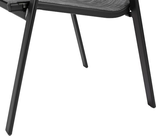 Dining Set For Small Outdoor Spaces Leon 3 Pieces Gray