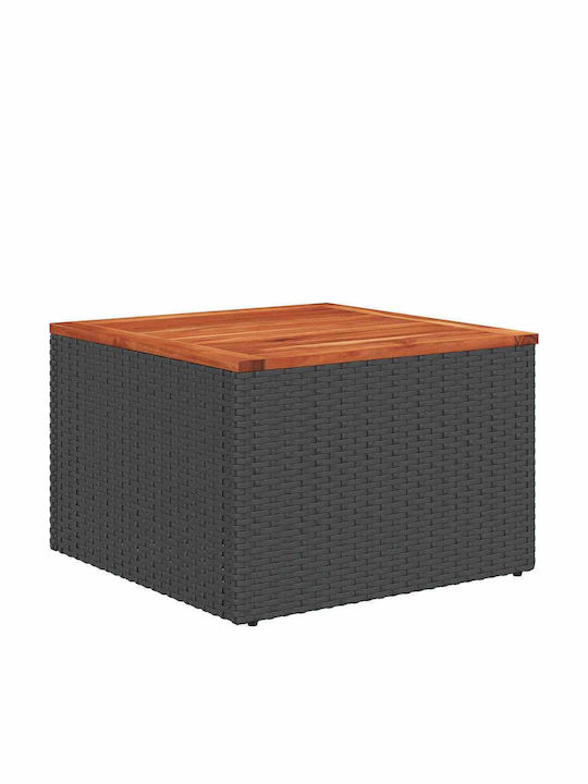 Garden & Outdoor Furniture Sets Living Room Set 6 Pieces Black