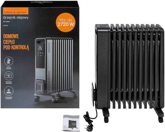 Gotze & Jensen Маслен Радиатор с 10 Ребра 2500W