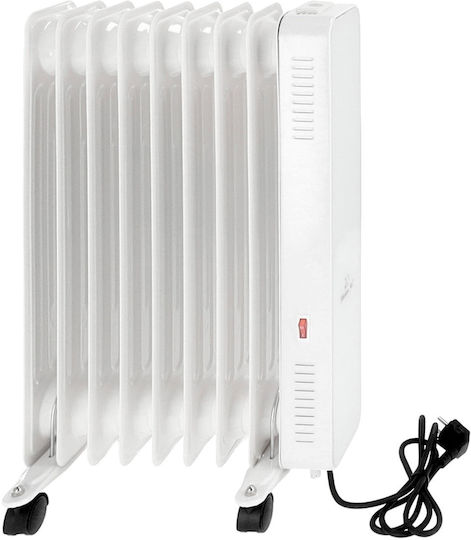 Mission Air Oil Filled Radiator with 8 Slices 2000W