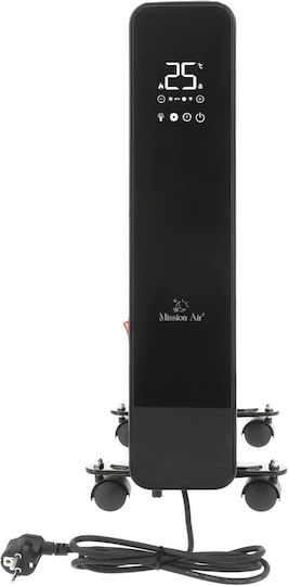 Mission Air Oil Filled Radiator with 8 Slices 2000W