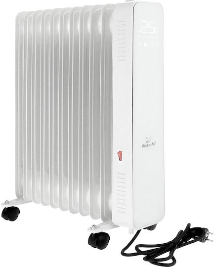 Mission Air Oil Filled Radiator with 10 Slices 2500W