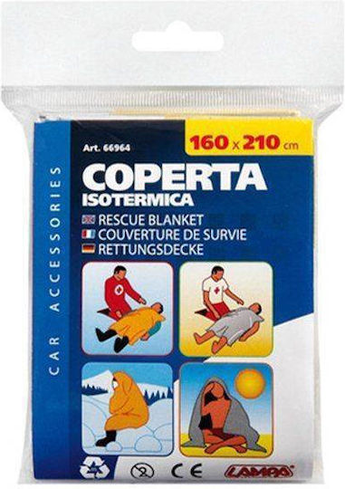 Isothermal Rescue Blanket Lampa 160x210 Cm 66964