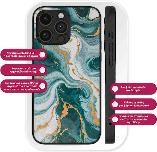 Sonique Marble Series Case Motorola Edge 70 Fusion 5g Green 01