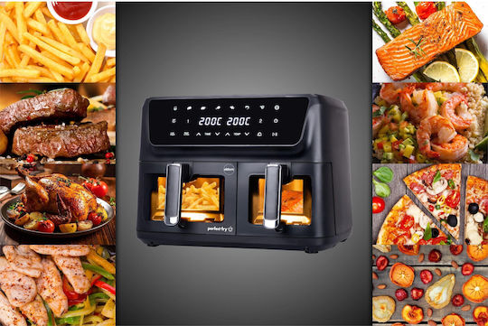 Eldom Air Fryer with Double Removable Container 11l Black FR220