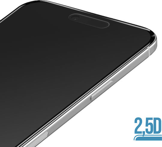 Force Glass Screen Protector iPhone Air În 2.5d Filtru Privacy Sticlă Organică Transparentă Neagră