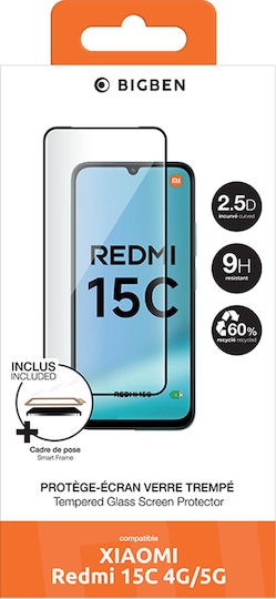 Bigben Connected 2.5d Tempered Glass Xiaomi Redmi 15c 4g 5g Shockproof Smartframe Transparent