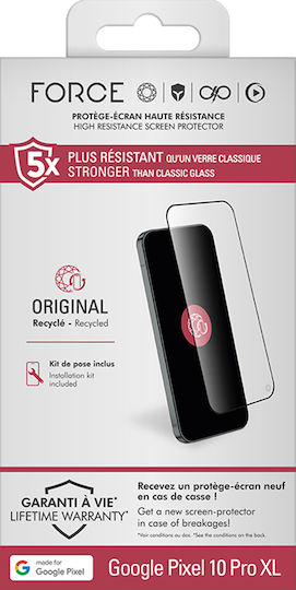 Force Glass Displayschutzfolie Für Google Pixel 10 Pro Xl In 2.5d Oleophobe Organisches Glas Transparent