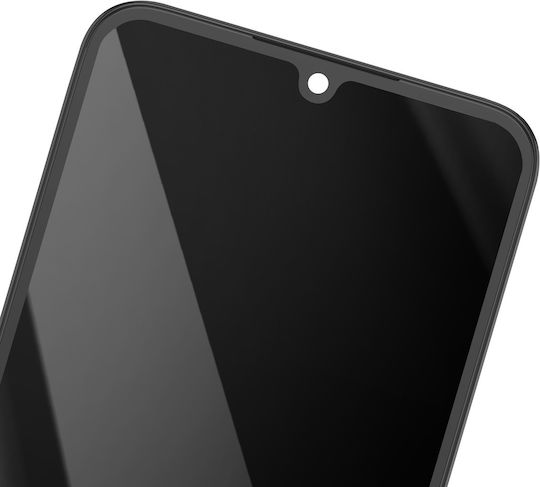 Clappio Vollständiger Weicher OLED Bildschirm Kompatibel Galaxy A25 5G Gehäuse Schwarz