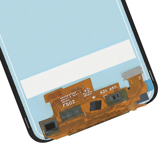 Clappio In-cell Lcd Screen Replacement Touch Screen Galaxy A35 Black