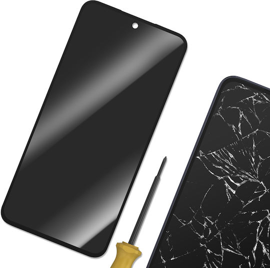 Clappio In-cell Lcd Screen Replacement Touch Screen Galaxy A35 Black