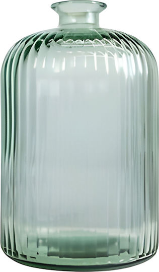 Glasvase Luz Grüne 15x15xH23cm