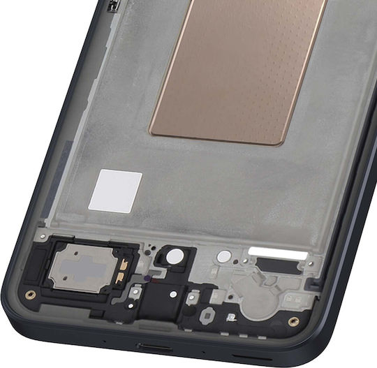 Clappio Replacement Middle Frame Galaxy A35 Night Blue