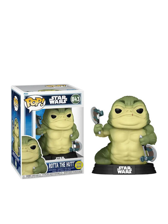 Funko Pop! Filme: The Mandalorian & Grogu - Rotta Der Hutt Leuchtet im Dunkeln
