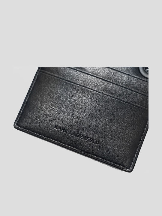 Leather Men's Wallet Cards Black