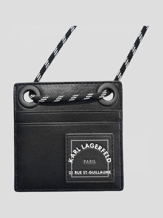 Leather Men's Wallet Cards Black