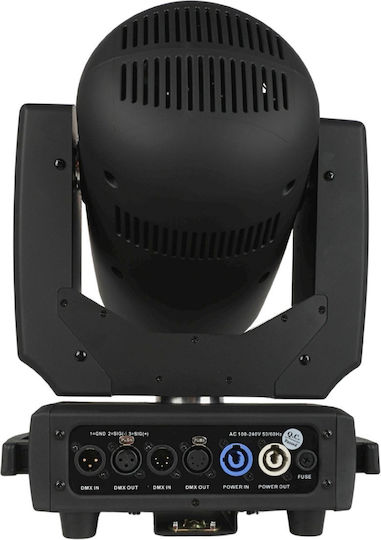 Evolights Galacto Movable Head 120w Rgbl Led + 24x0.1w Rgb Smd5050 Led Effect Ring