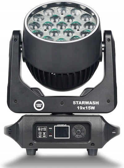 Light4me Starwash 19x15w Rgbw Moving Head Wash Floodlight