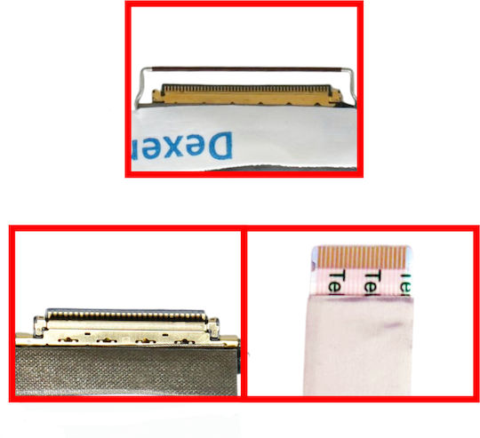 Screen Flex Cable for Laptop Lenovo Thinkpad L14 Gen 3 21c1 21c2 21c5 21c6 L14 Gen 4 21h5 21h6 21h1 21h2 C14 Gen 1 21ca 21c9