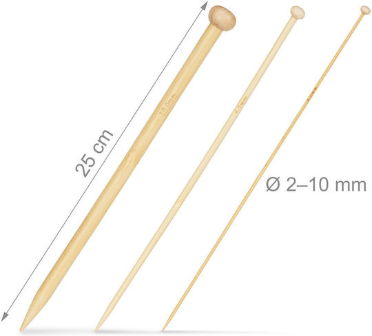 Relaxdays Knitting Needles