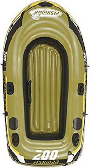 Jilong Aufblasbares Boot Grüne mit Paddeln & Pumpe