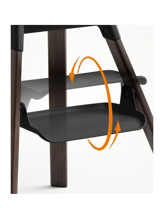 Stokke Clikk Καρεκλάκι Φαγητού Μαύρο